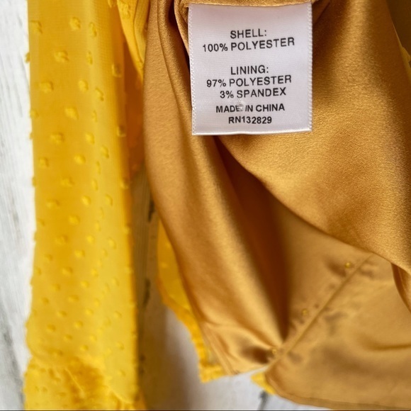 *Not for Sale* Majorelle Fleur Blouse in Sunshine Yellow Small - Picture 7 of 8